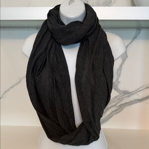 Calvin Klein Charcoal Black Infinity Scarf